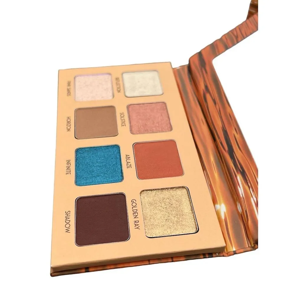 Beauty For Real Golden Hour Eyeshadow Palette Matte Blendable Compact